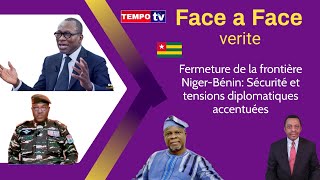 Fermeture de la frontière NigerBénin Sécurité et tensions diplomatiques accentuées [upl. by Eeralih]