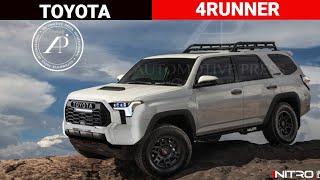 Toyota 4Runner 2023  ¡Sexta generación vendrá con cambios radicales [upl. by Ellennad]