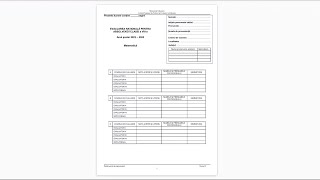 Testul 3 de antrenament Evaluare Nationala 2022  Clasa a 8a  Rezolvare [upl. by Walford]