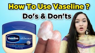 5 Best Vaseline Hacks For Winters  Dos And Donts Of Petroleum Jelly  Hindi Urdu Vlogs [upl. by Asoj]