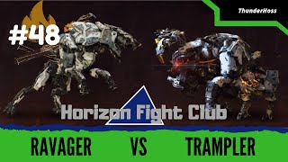 Horizon Zero Dawn  Ravager VS Trampler Horizon Fight Club 48 [upl. by Jonas]