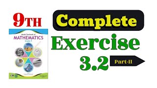 class 9 maths chapter 3 exercise 32 new book  32 math class 9  ex 32 Partii Genuine Learnings [upl. by Hephzipah]