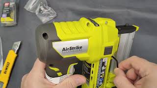 Ryobi 23GA One 18V pin nailer [upl. by Maroj725]