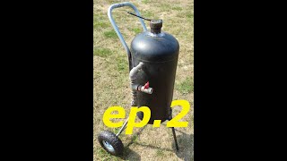 DIY SANDBLASTER  Budowa piaskarki syfonowej  część 2 [upl. by Adlen611]