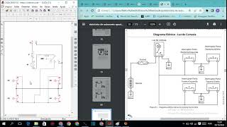 diagrama elétrico de luz de tecto do automóvel [upl. by Ramal]