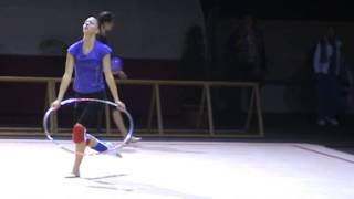 Melitina Staniouta Hoop Training Grand Prix Thiais 2013 [upl. by Anirav]