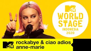 AnneMarie  Rockabye  Ciao Adios  MTV World Stage Indonesia  Live Performance [upl. by Fellner]