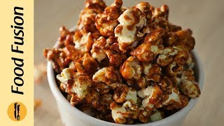 Caramel Popcorn Recipe By Food Fusion [upl. by Notsrik]