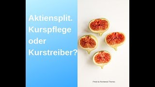 Was ist ein Aktiensplit [upl. by Bultman]