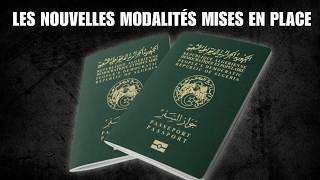 Passeport algérien  Les nouvelles modalités mises en place [upl. by Sari23]