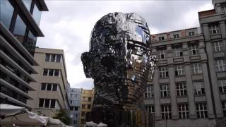 Metamorphosis  The Franz Kafka Head Statue in Prague [upl. by Estey]