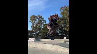 Tyshawn big spin off bump ledge skateboarding brentwood diamondsupplyco adidasskateboarding 24 [upl. by Smart]