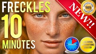 🎧 GET BEAUTIFUL FRECKLES IN 10 MINUTES SUBLIMINAL AFFIRMATIONS BOOSTER REAL RESULTS DAILY [upl. by Naitsirc]