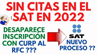 Se queda el SAT SIN CITAS para 2024 Inscripción al RFC obligatorio Mayores de Edad NUEVA REFORMA 📌 [upl. by Dibri]