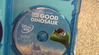 Disney Pixar The Good Dinosaur 3D BluRay Ultimate Collectors Edition Unboxing [upl. by Acinoed599]