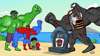 Game 5 SUPHEROES PRO  Rescue Baby Hulk amp Spider man vs Giant Venom  FUNNY ANIMATION [upl. by Debarath]