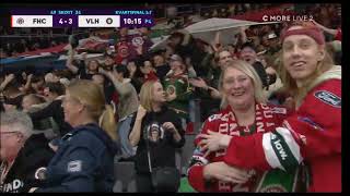 Frölunda Växjö 43 målet match 1 Stämning [upl. by Nagar790]