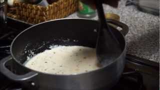 Haitian Cuisine Bechamel Sauce quotWhite Saucequot [upl. by Abbate]