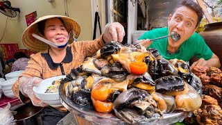 EXTREME Vietnamese Street Food  5 Must Eat Foods in Hanoi [upl. by Jordans531]