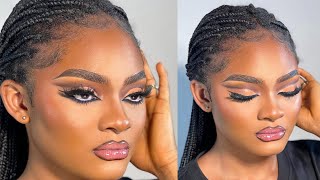 FLAWLESS CLIENT MAKEUP TRANSFORMATION TUTORIAL  BEGINNER FRIENDLY [upl. by Bixler947]