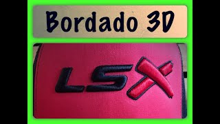 BORDADO 3D PASO A PASO❌TAJIMA❌BARUDAN❌BROTHER❌SWF❌BABYLOCK❌EMBROIDERY PUFF❌BORDADO 3D❌EMBROIDERY [upl. by Ahsataj343]