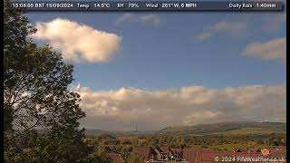 15 September 2024  Lochgelly WeatherCam Timelapse [upl. by Tsuda]