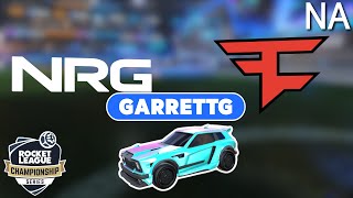 GarrettG RLCS POV 115  NRG vs FaZe Clan  G1  LB Semifinal  NA Regional 2 Spring Cup [upl. by Brok]