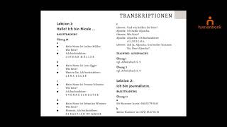 Menschen A11 AB Audio Lektion 1 Menschen A1 Audio Arbeitsbuch Bài 1 [upl. by Fariss]