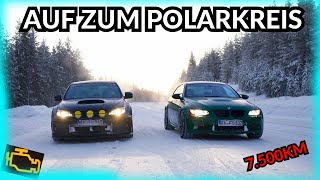 Vom Bodensee nach Lappland 7500km im BMW M3 und Subaru WRX STI Teil 13 [upl. by Blackmore113]