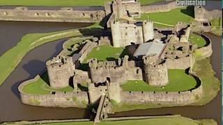 Castle Caernarfon Conwy Harlech and Caerphilly [upl. by Oringa]