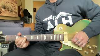 Stormy Monday  Allman Brothers Band  guitar solo cover [upl. by Deanne]