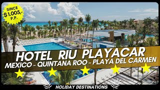 Hotel Riu Playacar  Mexico  Quintana Roo  Playa del Carmen ⭐️⭐️⭐️⭐️⭐️ [upl. by Schlesinger]