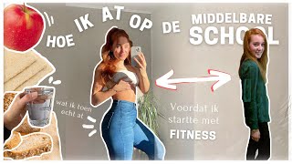 Voor een dag eten amp trainen als vroeger middelbare school [upl. by Kluge779]