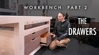 My DREAM Workbench Build  PART 2 The Drawers using the Quarter Quarter Quarter Method [upl. by Valerio836]