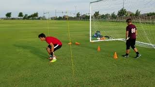 U13 Goalkeeper Training [upl. by Dorotea]