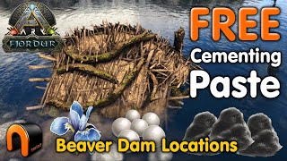 Ark Fjordur BEAVER DAM Locations FREE Cementing Paste [upl. by Vivica30]