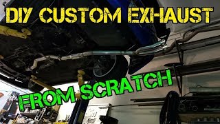 TFS DIY Custom Exhaust from Scratch [upl. by Cindee]