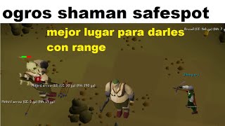 osrs f2p ogress shaman safespot mejor lugar RANGED [upl. by Sophronia]