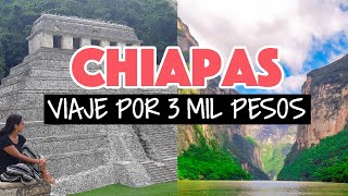 Chiapas guía de viaje y costos  Palenque Cañón del Sumidero y San Cristobal de las Casas [upl. by Ynattyrb]