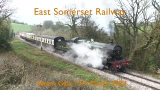 East Somerset Railway Steam Gala 17th March 2024 [upl. by Tersina]