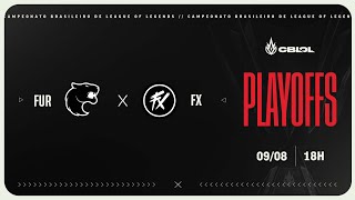 FURIA x Fluxo  CBLOL 2024 2ª Etapa  Playoffs [upl. by Raff40]