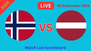 Latvia U21 Vs Norway U21 Live Match Today Live Match Scoreboard  Football 2024 [upl. by Harte]