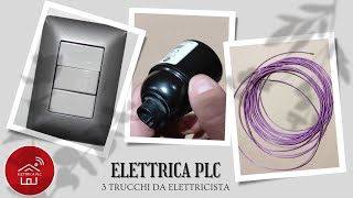 24 3 TRUCCHI DA ELETTRICISTA ELETTRICA PLC [upl. by Arahs]