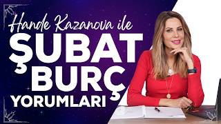 Hande Kazanova ile Şubat Burç Yorumları migrostv astroloji [upl. by Cleveland264]