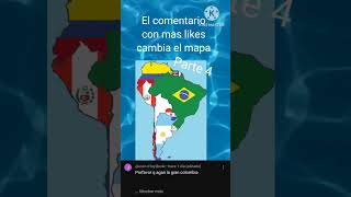 El comentario con más likes cambia el mapa Parte 4 grancolombia tierragamer kinemaster [upl. by Allx]