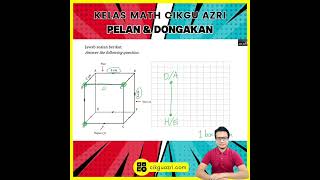 Matematik Tingkatan 3  Bab 7  Pelan dan Dongakan  Class Snip  Sir Azri [upl. by Sturrock143]