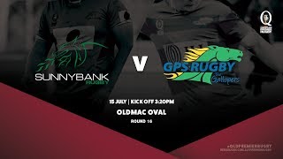 Queensland Premier Rugby R16 Sunnybank v GPS [upl. by Yelruc841]