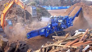 Amazing Powerful Wood Chipper Machines in Action Fastest Monster Tree Shredder Machines Working [upl. by Beatriz]