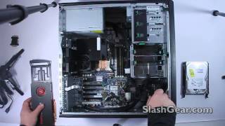 HP Z420 Workstation Teardown [upl. by Necyla943]