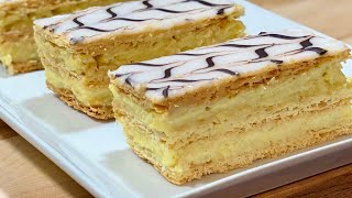 VOICI COMMENT RÉALISER UN MILLEFEUILLE COMME UN VÉRITABLE CHEF👩🏻‍🍳👨🏻‍🍳 Deli Cuisine [upl. by Festus]